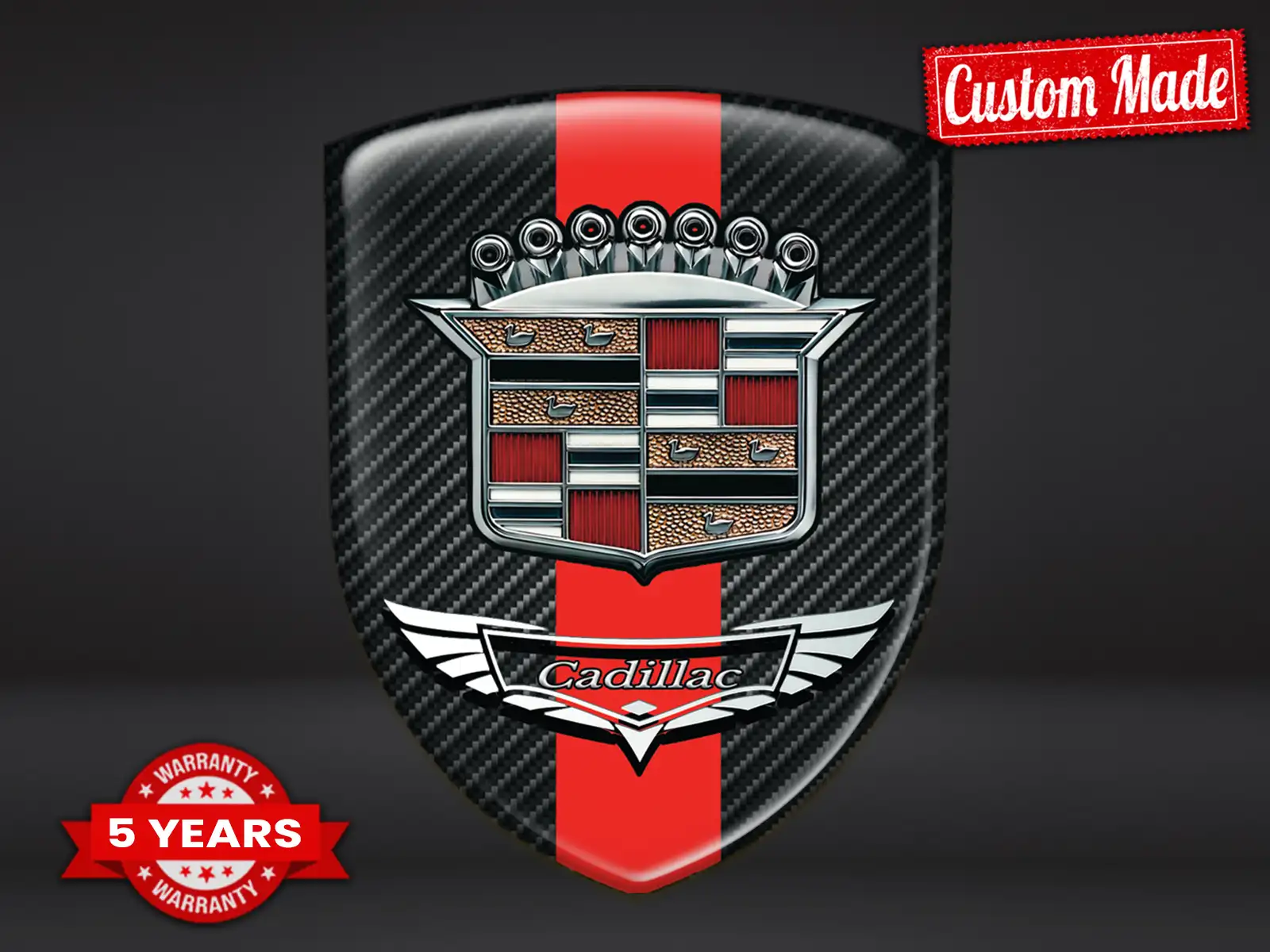 Cadillac Auto Emblem Max Robust Elegant Pro Leistung